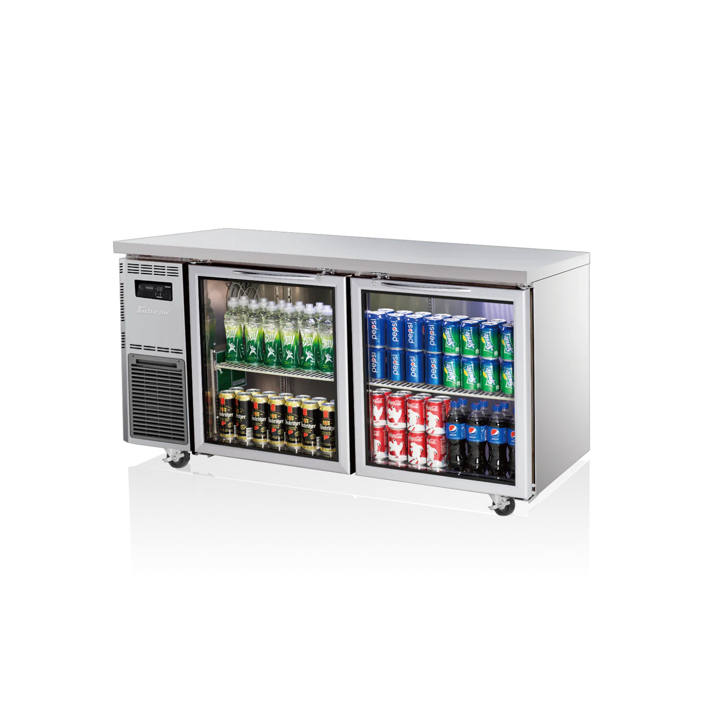 Glass Door / KGR15-2S-N / 600mm deep